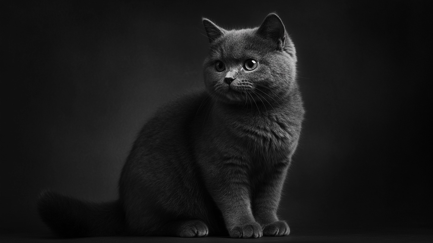 British Shorthair - Smallest cat breed from top 10 largest cat breeds